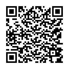 QR kód a telefonszámhoz +12153804692