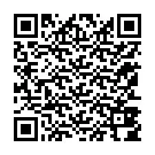 QR kód a telefonszámhoz +12153804962