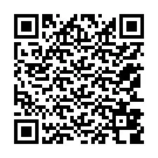 Código QR para número de teléfono +12153808523