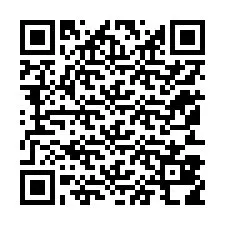 QR код за телефонен номер +12153818102