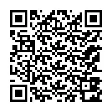 QR-code voor telefoonnummer +12153822875