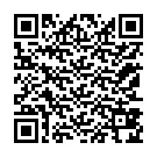 QR-code voor telefoonnummer +12153824491