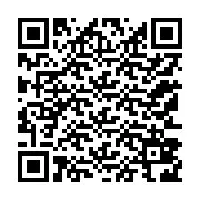 Código QR para número de telefone +12153826634