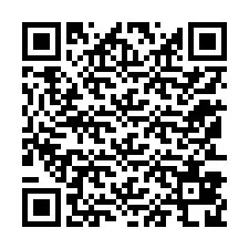 Código QR para número de telefone +12153828566