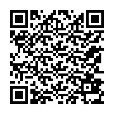 Codice QR per il numero di telefono +12153835763
