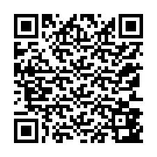 Kode QR untuk nomor Telepon +12153843308