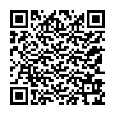 QR-код для номера телефона +12153924534