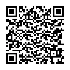 QR-koodi puhelinnumerolle +12153924536