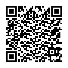 Código QR para número de teléfono +12153975437