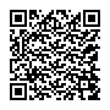 QR-Code für Telefonnummer +12154056428