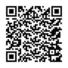 Código QR para número de telefone +12154101417