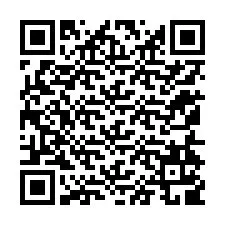 QR код за телефонен номер +12154109502