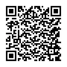 QR-Code für Telefonnummer +12154109876