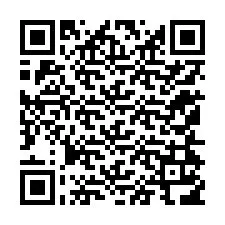 QR код за телефонен номер +12154116032