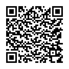 QR-koodi puhelinnumerolle +12154118486