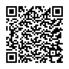 Código QR para número de teléfono +12154118488