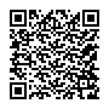 QR-Code für Telefonnummer +12154126673