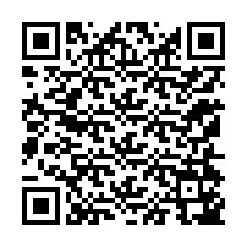 QR-Code für Telefonnummer +12154147452