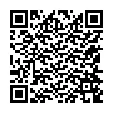 Kode QR untuk nomor Telepon +12154149626