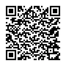 QR-код для номера телефона +12154311987