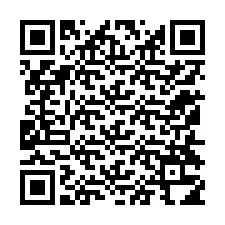 QR-koodi puhelinnumerolle +12154314656