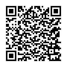 Codice QR per il numero di telefono +12154321832