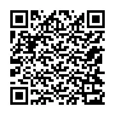 Kode QR untuk nomor Telepon +12154323257