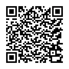 Código QR para número de teléfono +12154330508