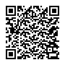 QR-koodi puhelinnumerolle +12154333397