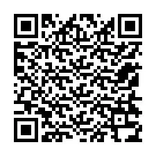 Código QR para número de telefone +12154334447