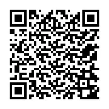 QR-code voor telefoonnummer +12154342017