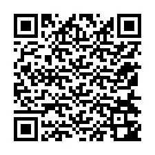 QR Code สำหรับหมายเลขโทรศัพท์ +12154342306