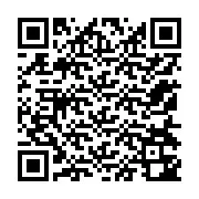 Código QR para número de teléfono +12154342307