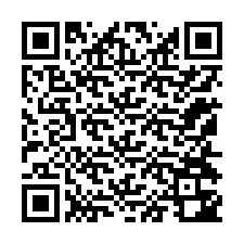 Kode QR untuk nomor Telepon +12154342365