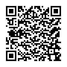 QR-Code für Telefonnummer +12154344151