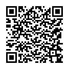 Kode QR untuk nomor Telepon +12154344152