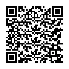 QR-koodi puhelinnumerolle +12154347032