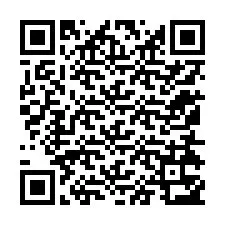 QR-koodi puhelinnumerolle +12154353886