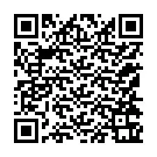 QR kód a telefonszámhoz +12154361974