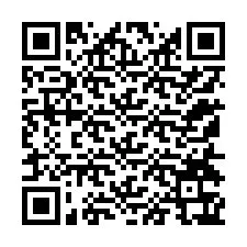 QR-код для номера телефона +12154367744