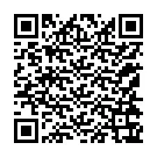 QR-код для номера телефона +12154367870