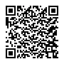 QR-koodi puhelinnumerolle +12154368323