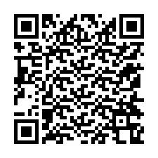 QR kód a telefonszámhoz +12154368642