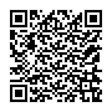 QR-koodi puhelinnumerolle +12154369001