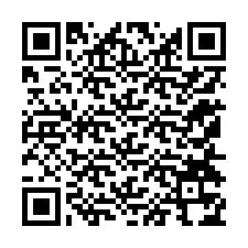 QR-koodi puhelinnumerolle +12154374732