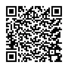 QR-код для номера телефона +12154394938