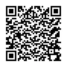 Código QR para número de teléfono +12154394941