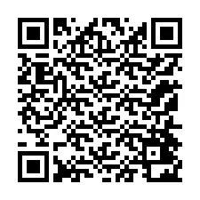 QR-код для номера телефона +12154422655