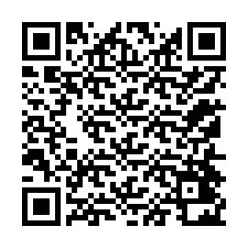 QR-koodi puhelinnumerolle +12154422659