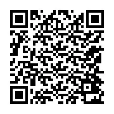 Kode QR untuk nomor Telepon +12154422676